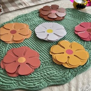 Cut out flowers for decorating!